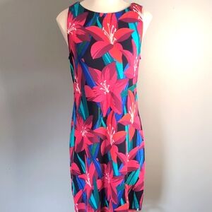 NWT Tommy Bahama Petal Perfect Sheath Dress, Sz M.